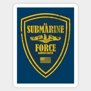 U.S. Submarine Force (distressed) Magnet